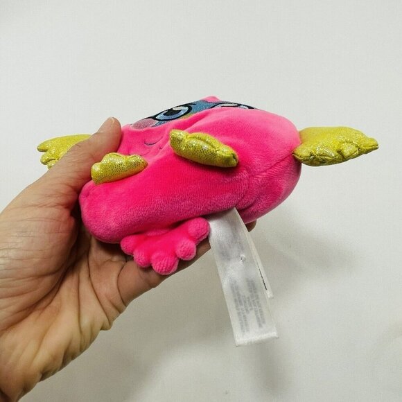 Mush Meez Owl Plush Soft Toy 5" Squeeze Squishy Squeezable Moldable Stress Ball - Picture 5 of 10